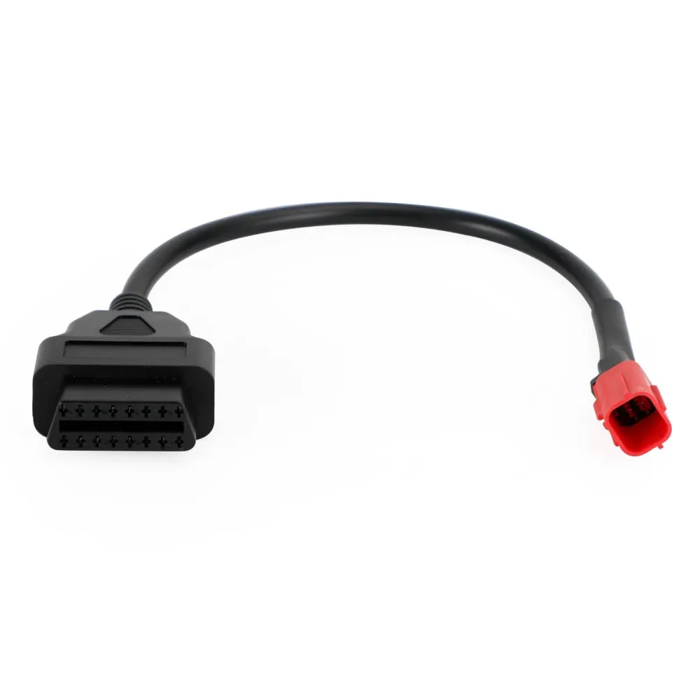 Honda 6 -pinners plugg diagnostisk kabel til 16 piners adapter OBD2 motorsykkelkabel