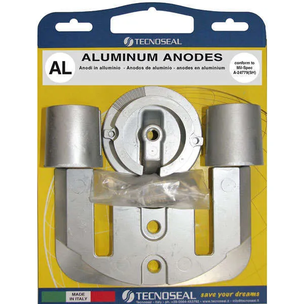 Tecnoseal, Alukit Anode Mercury Bravo One, 821630, 821630, 806188, 806190
