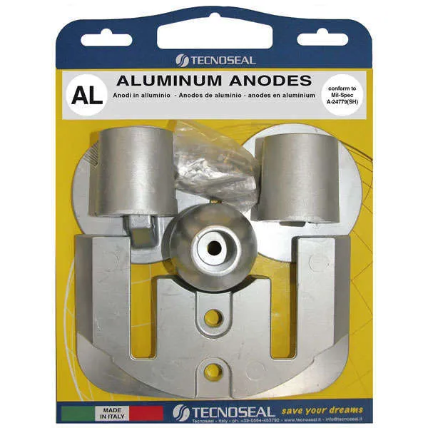 Tecnoseal, Alukit Mercury Bravo 3 - 2004 og frem, 76214-4, 76214-5, 76214Q5, 76214T1, 806190, 865182C, 818298