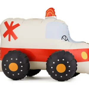 Stående Ambulanse Folieballong 68x48 cm