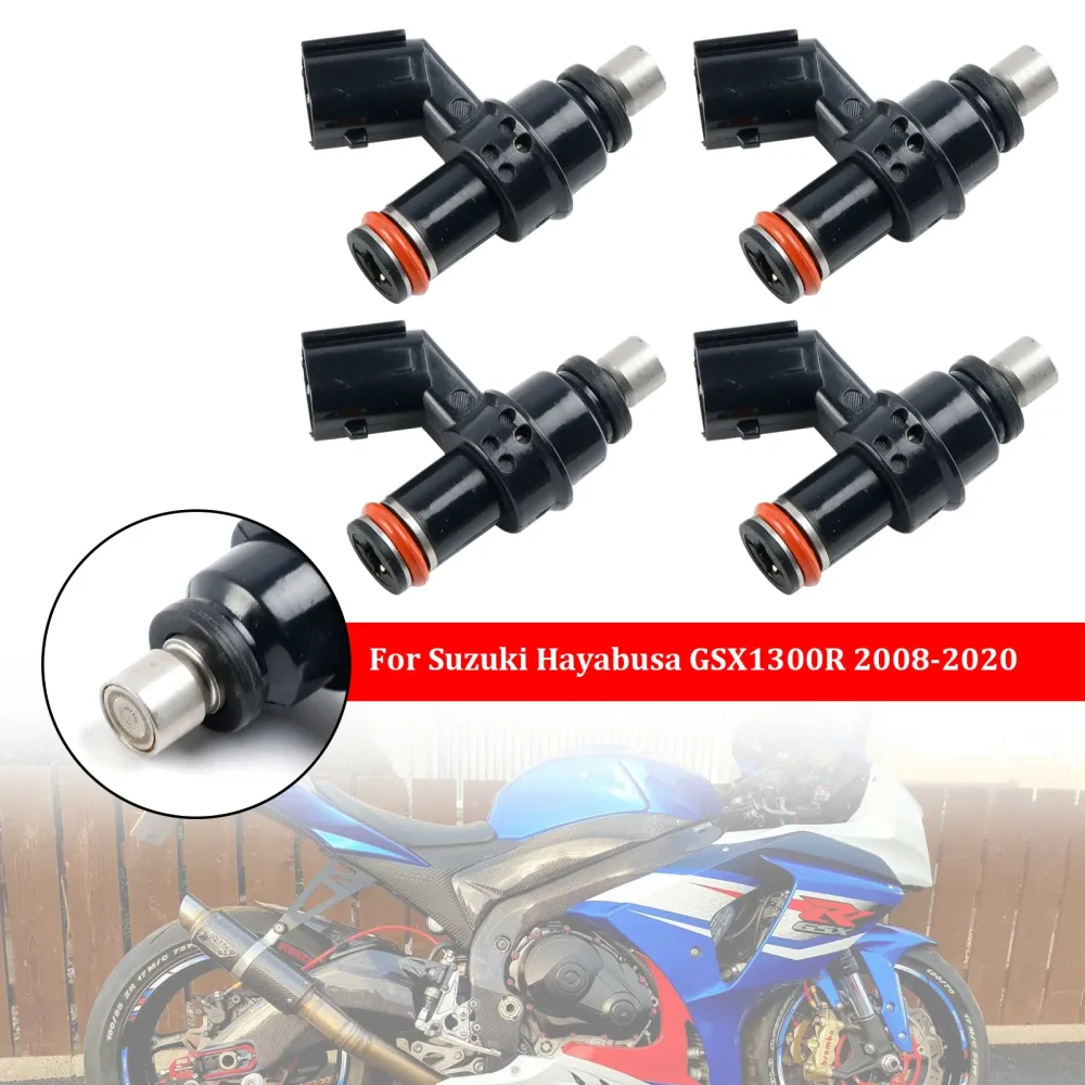 2007-2016 Suzuki GSXR1000 4PCS drivstoffinjektorer 1571021H00 15710-21H00