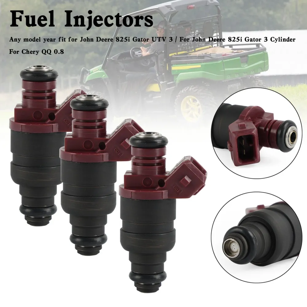 3PCS 5WY2404A Drivstoffinjektor MIA11720 Chery QQ 0.8 John Deere 825i Gator 3