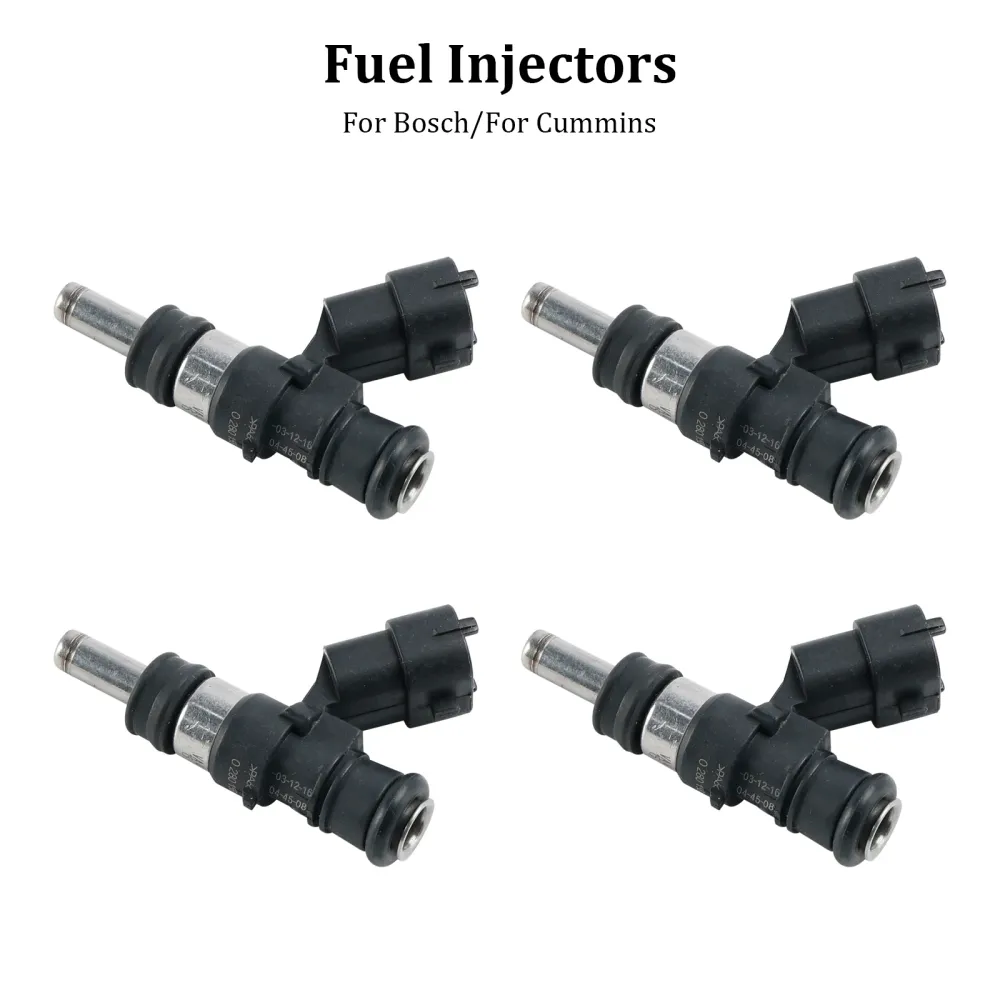 Bosch Cummins 4PCS 0444043016 ISX2888173 Drivstoffinjektor 0280158714 0280158701