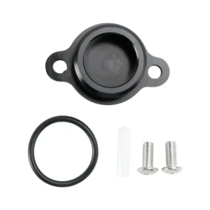 YAMAHA PW50 PW80 ALLE MODELLER Oljeinnsprøytningspumpe Slett blokkeringsplugg Sort