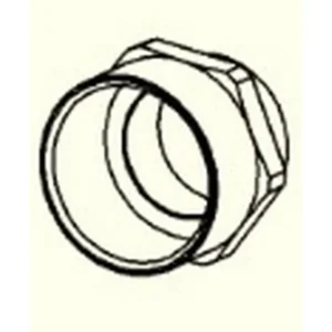 Overgangsring messing M20-PG16