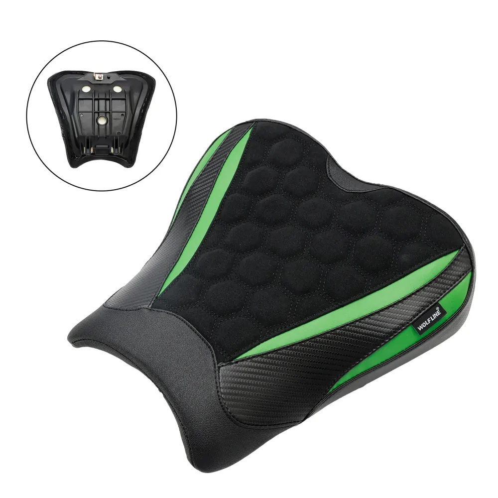 2023 Kawasaki Ninja ZX-4R ZX-4RR Front Raider Seat Driver Cushion Pu Greena