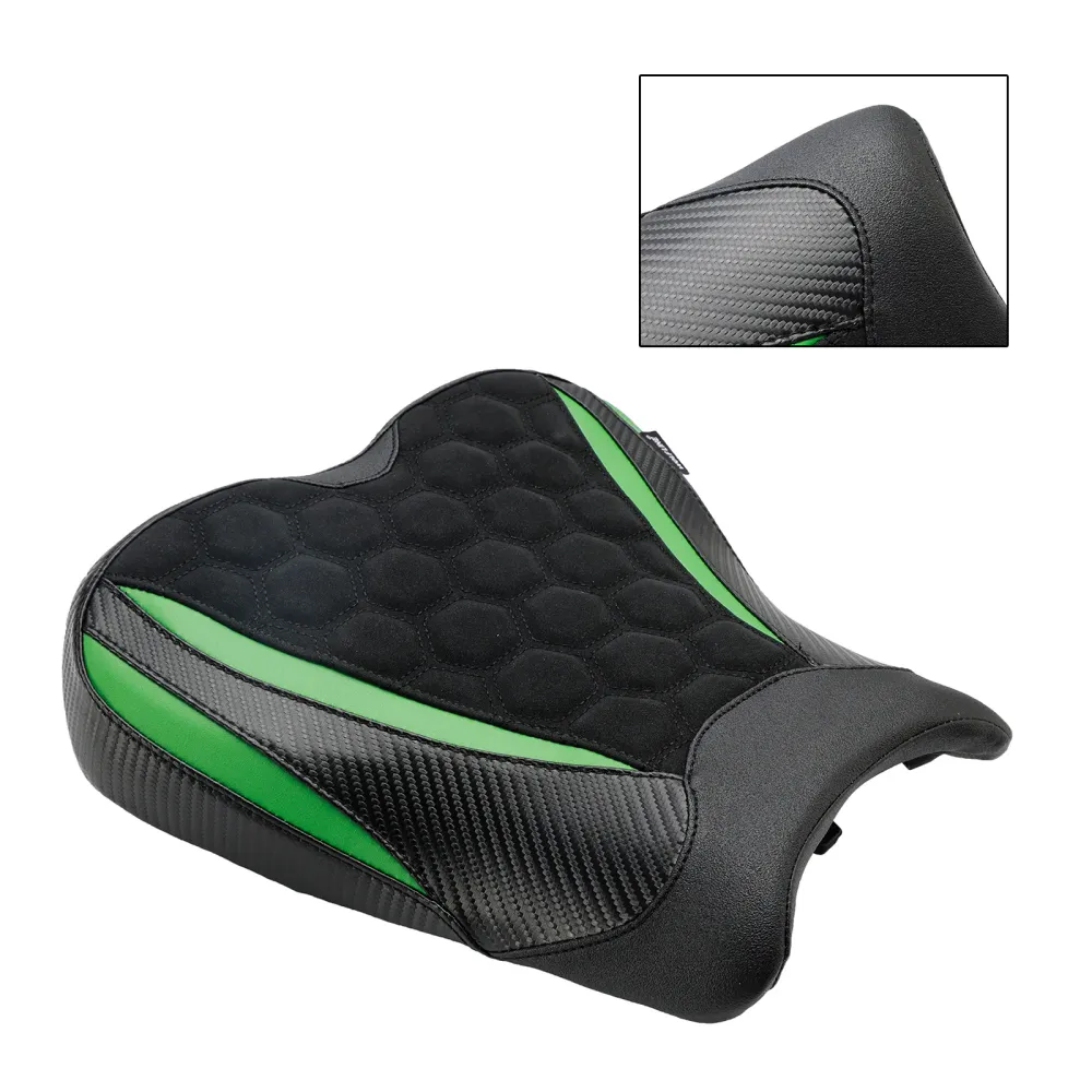 2023 Kawasaki Ninja ZX-4R ZX-4RR Front Raider Seat Driver Cushion Pu Greena