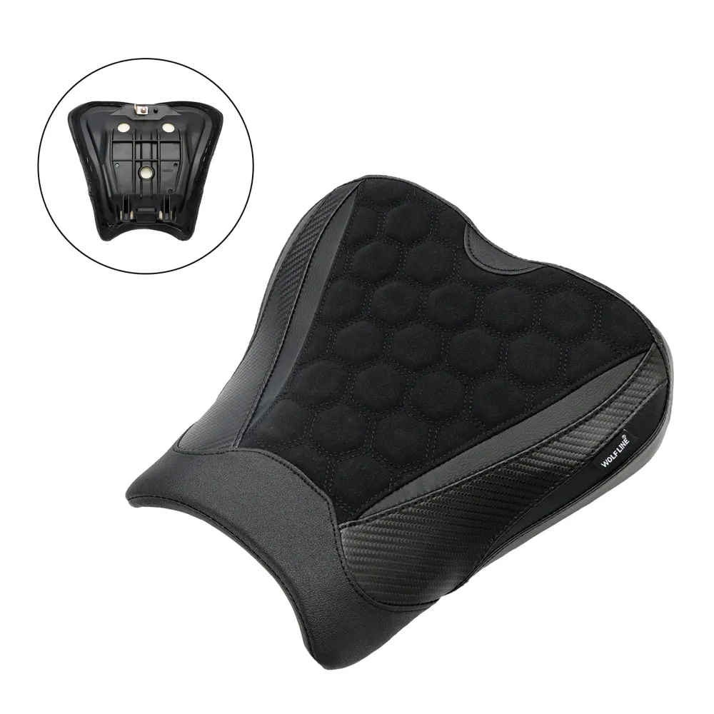 2023 Kawasaki Ninja ZX-4R ZX-4RR Front Driver Seat Raider Cushion Pu Blacka