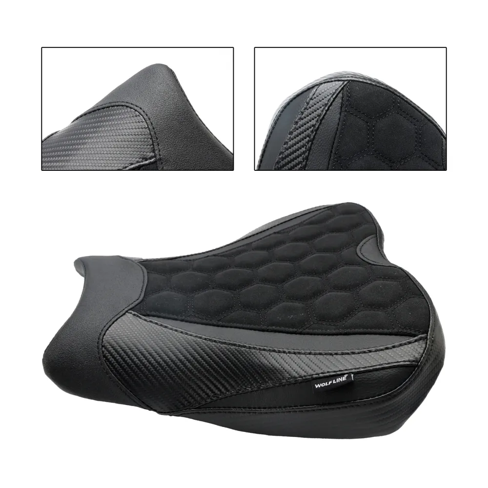 2023 Kawasaki Ninja ZX-4R ZX-4RR Front Driver Seat Raider Cushion Pu Blacka