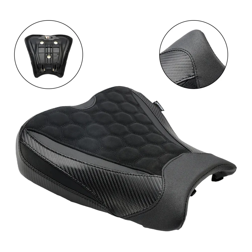 2023 Kawasaki Ninja ZX-4R ZX-4RR Front Driver Seat Raider Cushion Pu Blacka