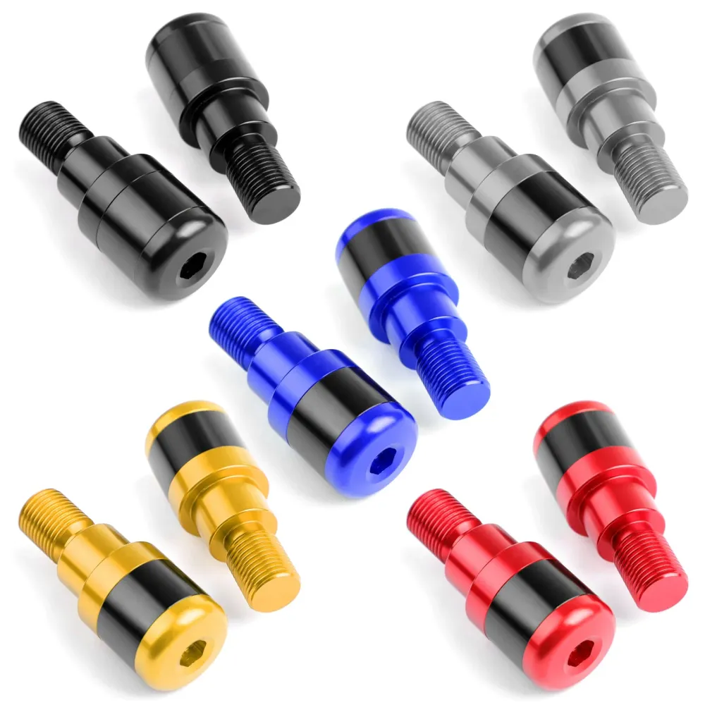 Motorsykkelstyre ende 7/8" Plugger Slider Billet Yamaha MT-07 MT-09 MT-10 Generisk