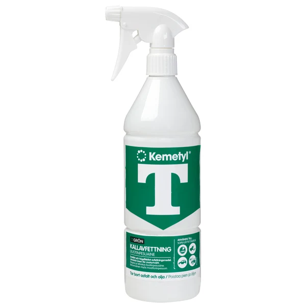 Kemetyl, T-grønn Kaldavfetting, 1L