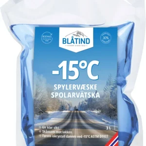 Blåtind Spylervæske Vinter -15°C 3 liter