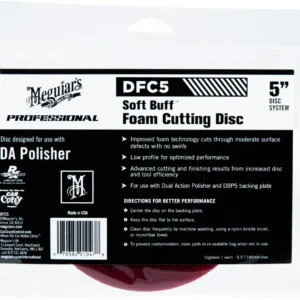 Meguiar's Cutting Disc 5" rød