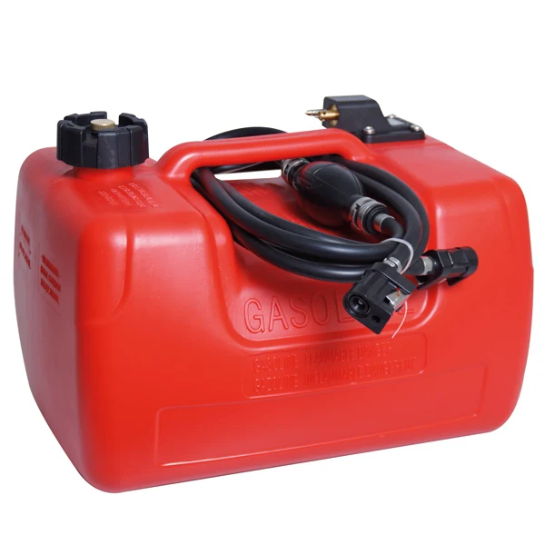 1852, Drivstofftank m/drivstoffmåler, slange og drivstoffkobling, 12L, CE-godkjent EN 10168:2004