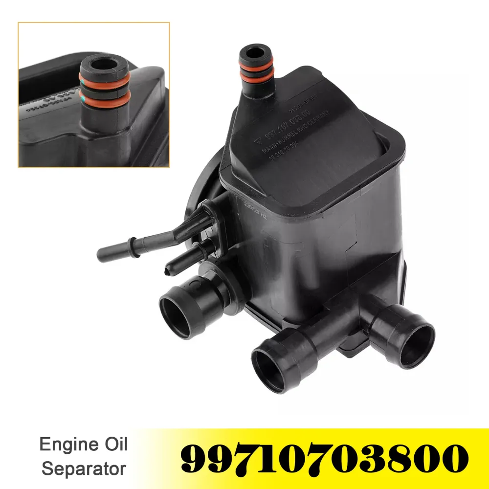 2006-2008 Porsche 911 Carrera 4S H6 3.8L Center Engine Oil Separator Ventil 99710703800 90033105340