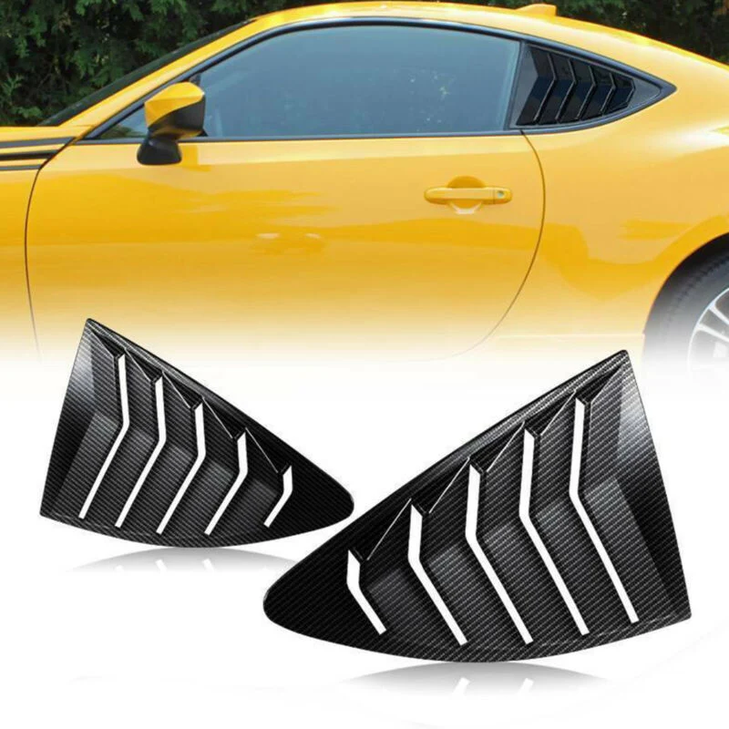 Karbon Side Window Louver 2013-2018 Scion FRS Subaru BRZ Toyota 86 GT86 Generic