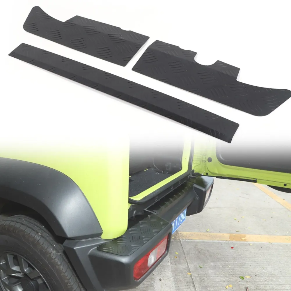 2019 -2023 Suzuki Jimny Black Alloy Bakre støtfangerbeskyttervaktpanel Trim generisk