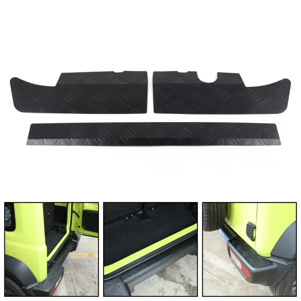 2019 -2023 Suzuki Jimny Black Alloy Bakre støtfangerbeskyttervaktpanel Trim generisk