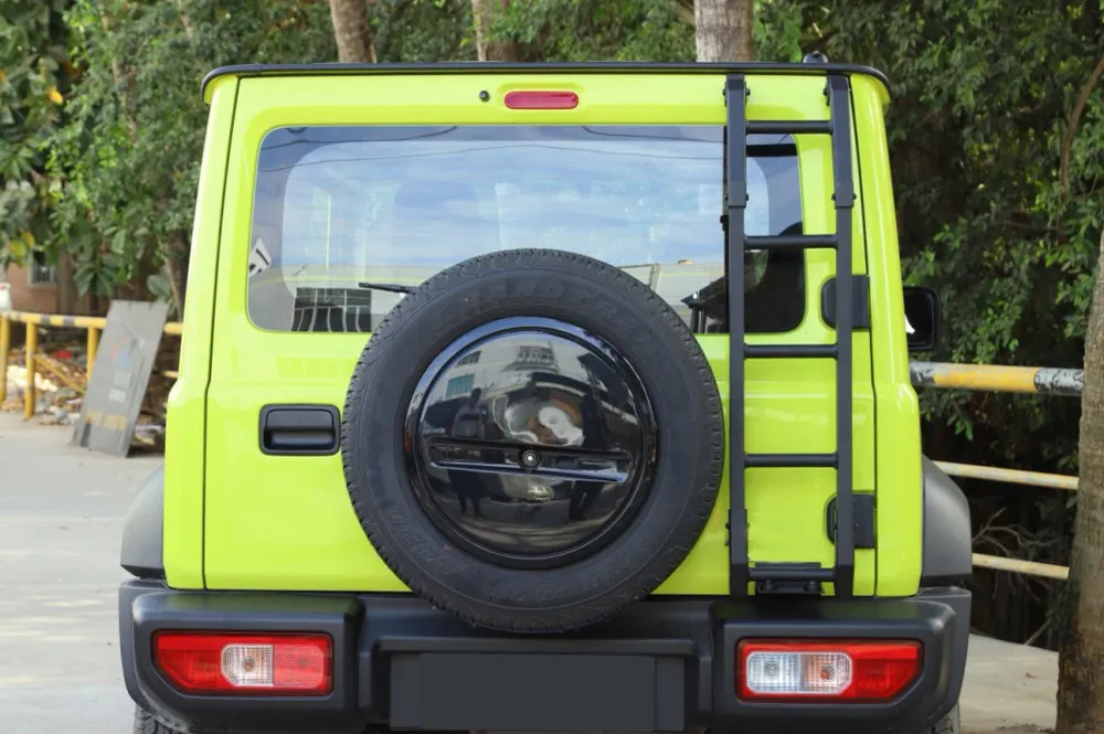2019+ Suzuki Jimny Ny aluminiumsbil bak haledørstige klatring blk generisk