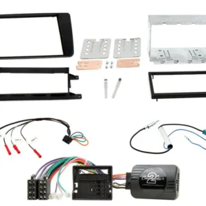 Connects2 Komplett monteringskit 2-DIN