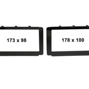 Connects2 Premium monteringskit 2-DIN