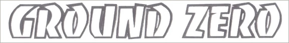 Ground Zero Sticker Silver S 82x12cm