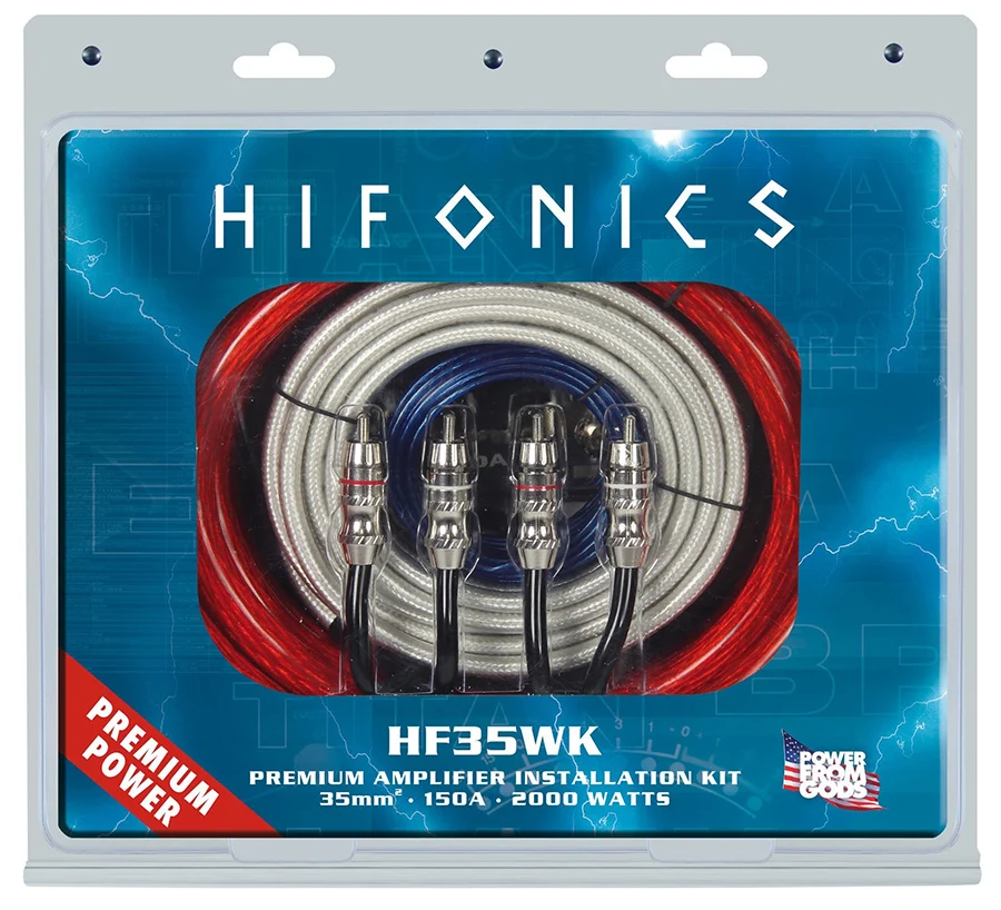 HIFONICS HF35WK 35mm2 kabelsett - sluttsolgt!