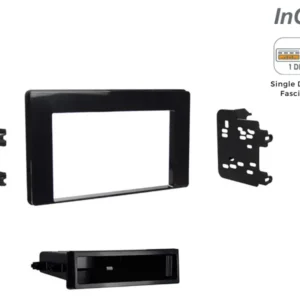 InCarTec Monteringsramme 1-DIN/2-DIN