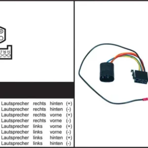 ISO-adapter, Ford Mondeo