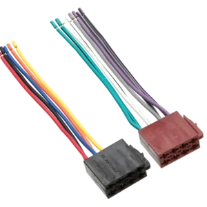 ISO-adapter Strøm/Høyttaler - Løse ender