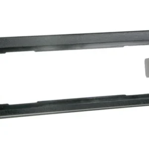 Monteringsramme 1-DIN, sort