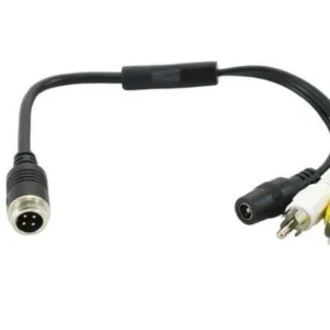 Overgangskabel fra 4 pin han til RCA han