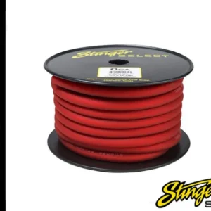 Stinger Select 1/0GA Rød strømkabel