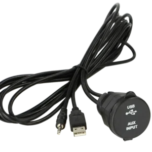 USB/AUX kontakt innfelding