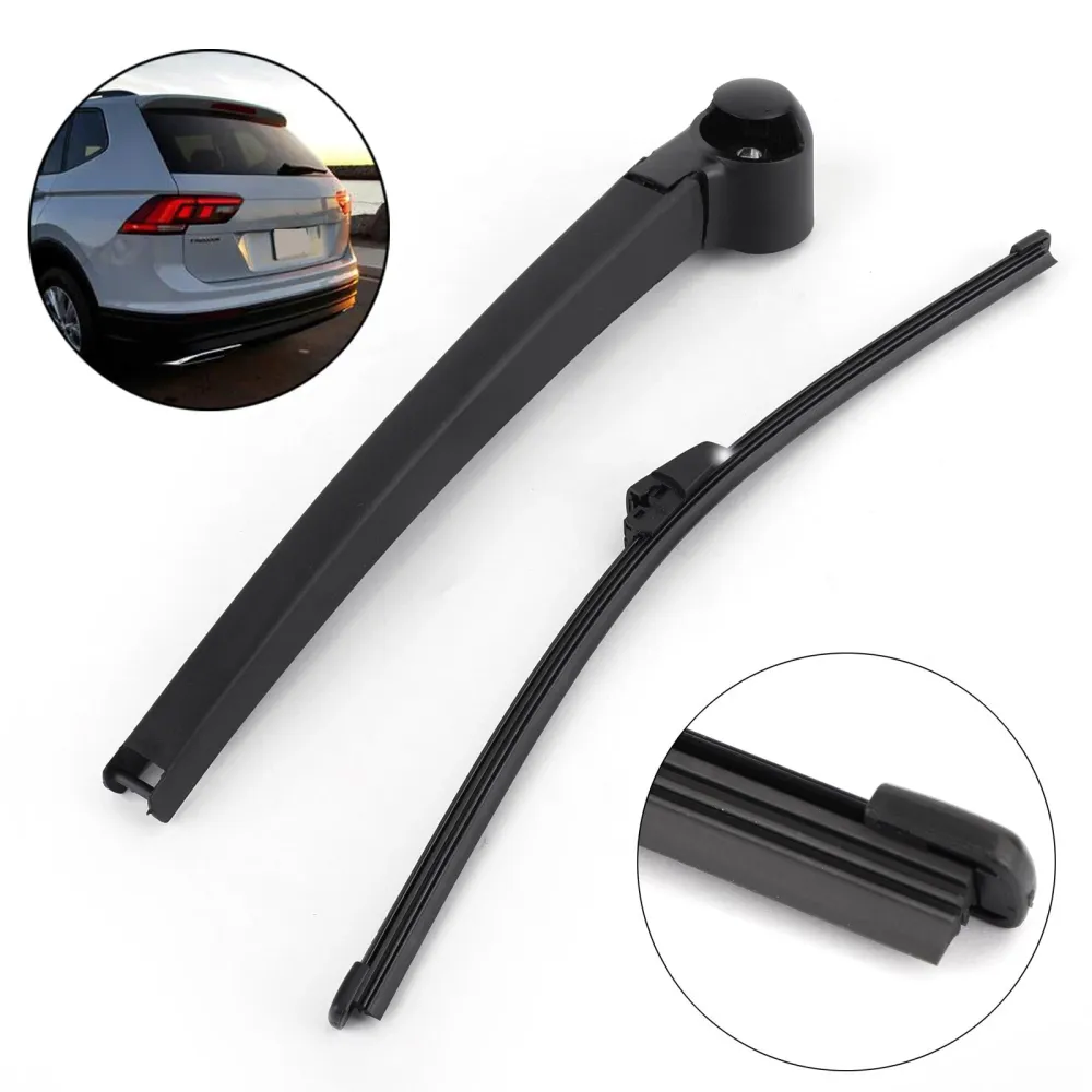 Bakvinduet Windshield Wiper Arm Blade Set VW Tiguan 5N BJ 2007-2018 Svart generisk