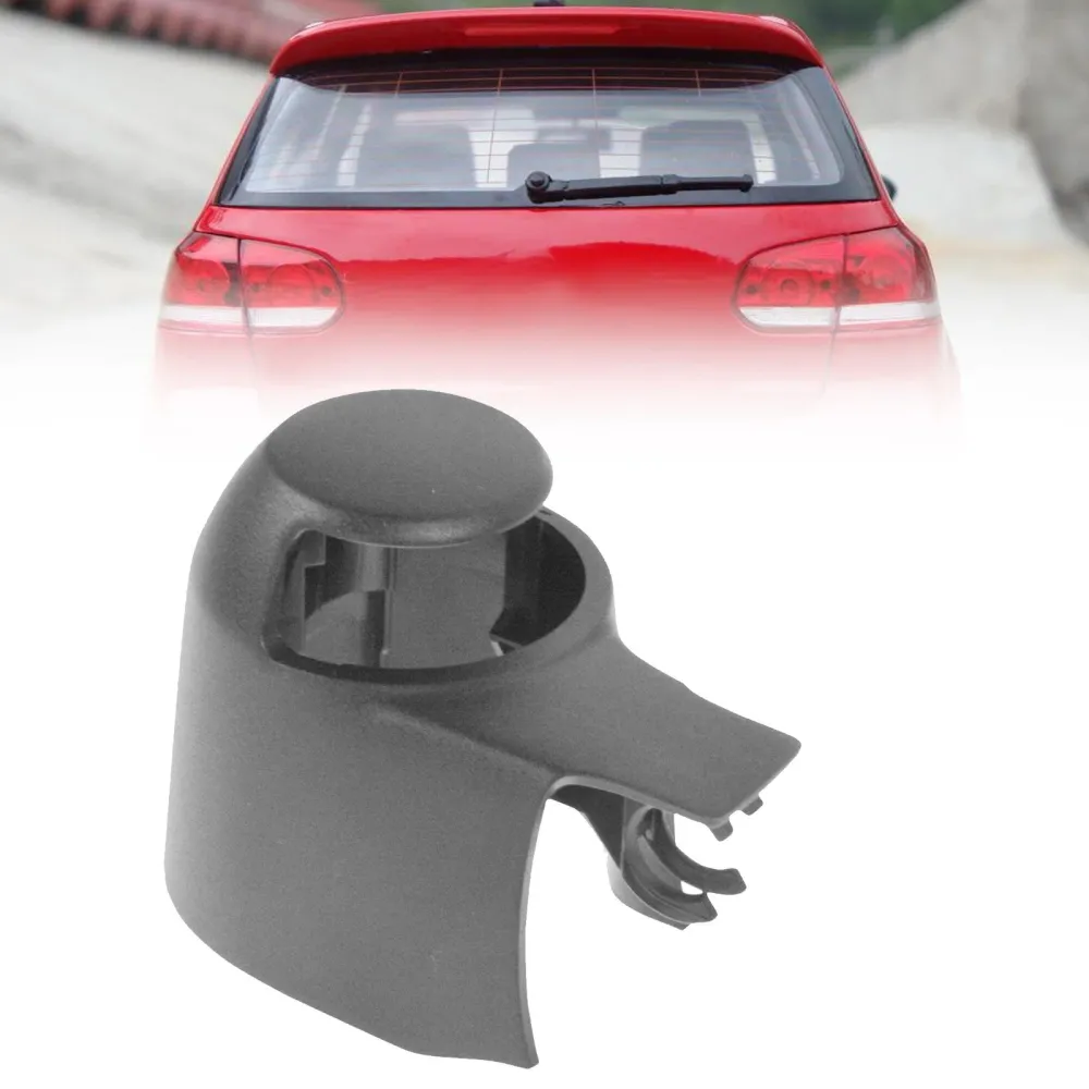 Svart bakdiper bladdekselhette VW MK5 Golf Polo Passat Caddy Tiguan Touran Generic