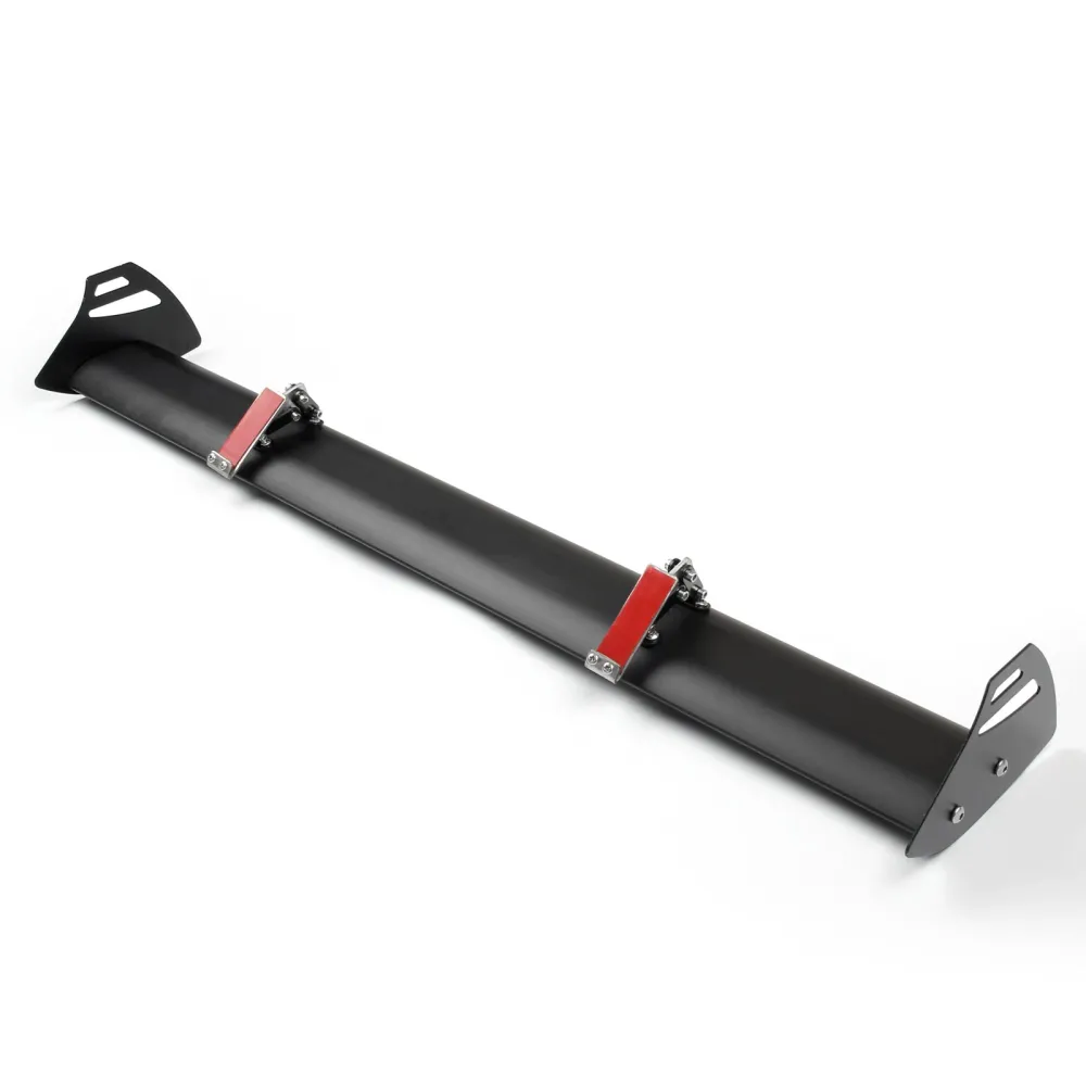 Universal Hatch Justerbar aluminium GT bakstammeving Racing Spoiler Black 15# Generisk