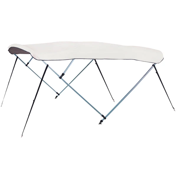 Bimini topp 160-170 x 110 cm, hvit, 600D polyester, UV 5.0, 100 % vanntett