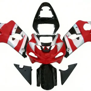 2000-2002 Suzuki GSXR 1000 Black & Red GSXR Racing Amotopart Fairings