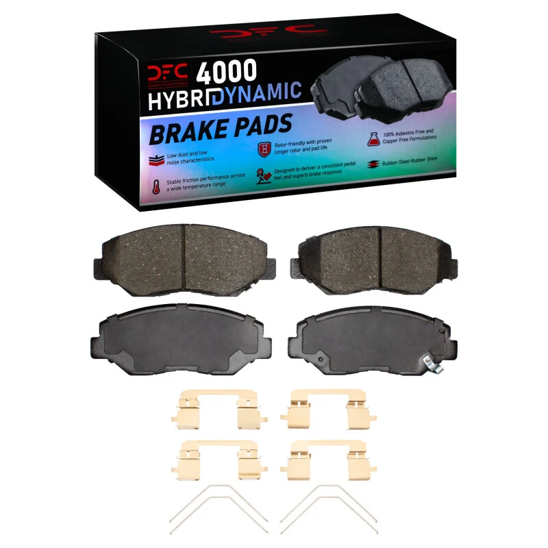 DFC 12-15 Honda Civic Front 4000 HybriDynamic Brake Pads and Hardware Kit