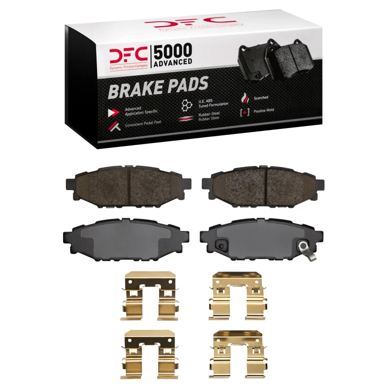 DFC 12-21 Subaru WRX Rear 5000 Advanced Ceramic Brake Pads and Hardware Kit