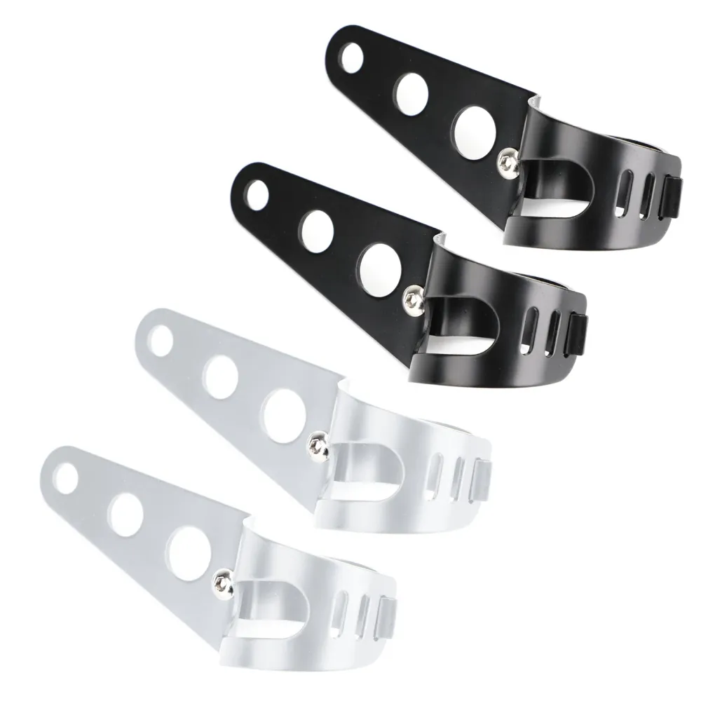 43mm - 50mm gaffel frontlys Mount Bracket Motorcycle Head Lamp Holder Adapter Generic