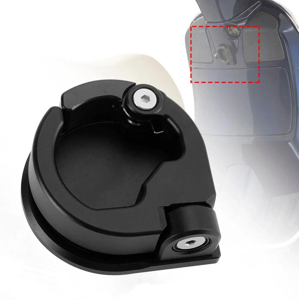 Vespa GTS300 GTV Helmet Hook Fast Lock Storage Holder Accessories CNC