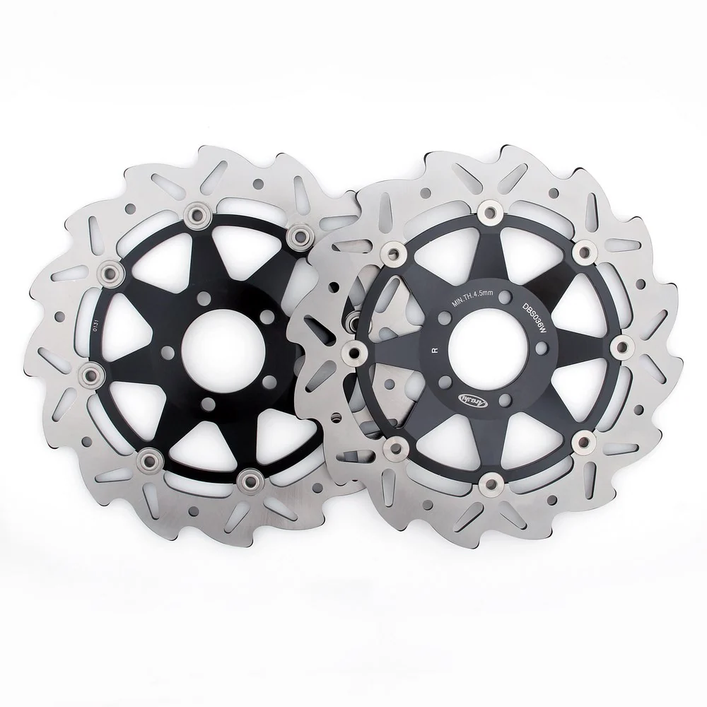 Par frontbølgebremseskiver Kawasaki ZL 600 Eliminator ZZ-R ZZR 600 90-06