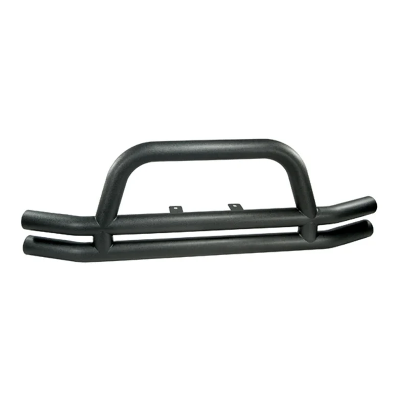 Rugged Ridge 3- Dbl Tube Front Bumper Black 76-06 CJ &Jeep Wrangler
