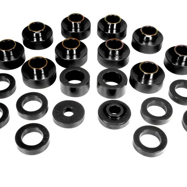 Prothane 81-86 Jeep CJ8 Body Mount - Black