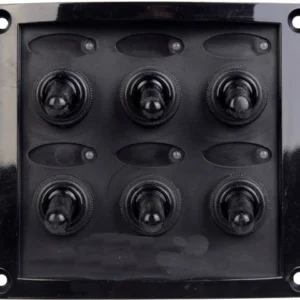 Talamex, Bryterpanel 6 sikringer, IP56, 12V