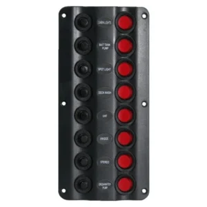 Talamex, Switch panel wave design 8 brytere 12V, 35