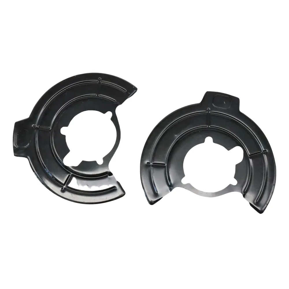 Left & Right Brake Dust Shield 68043286AB Fit Jeep Wrangler JK 2007-2018 Black